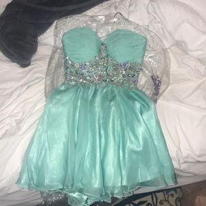 Blue homecoming/formal dress